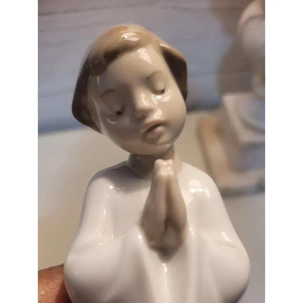 NAO by LLADRO Porcelain Celestial Prayer Angel Praying EXCELLENT CONDITION - Picture 5 of 10